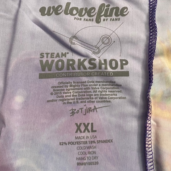 Dota 2 Watercolour Hero Leggings All Over Print Extra Extra Large Plus Size XXL - Picture 2 of 14